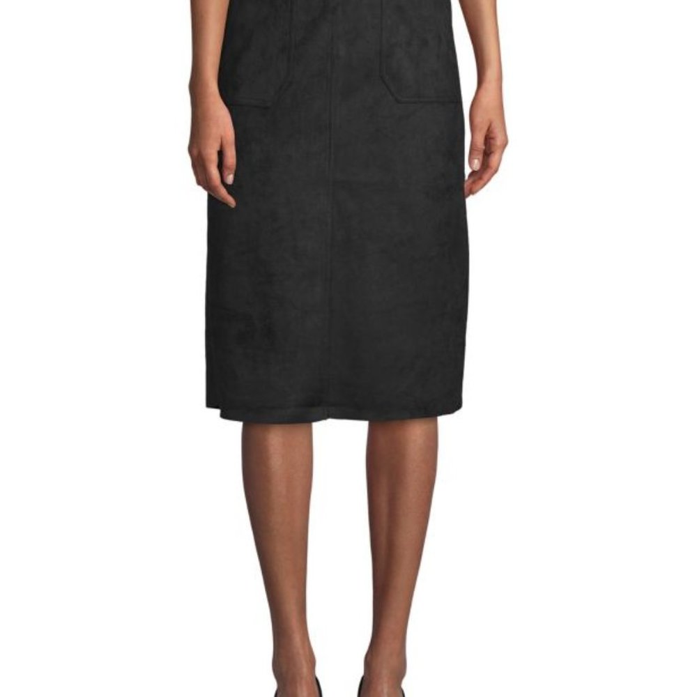 Catherine Malandrino Faux Suede Skirt NWT Size 10